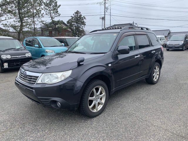 front of car SH5 - 2008 Subaru FORESTER  - BLACK