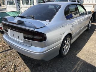 back photo of car BE5 - 2002 Subaru LEGACY B4 - SILVER