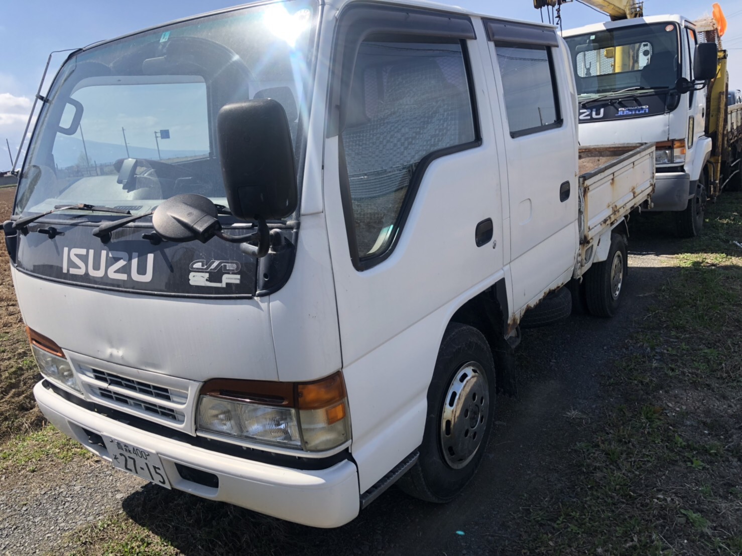 38695702 of car NHS69E - 1996 Isuzu ELF DOUBLE CAB 4WD  - WHITE