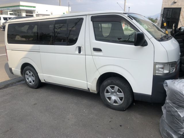 front of car KDH205 - 2007 Toyota HIACE VAN DX - WHITE