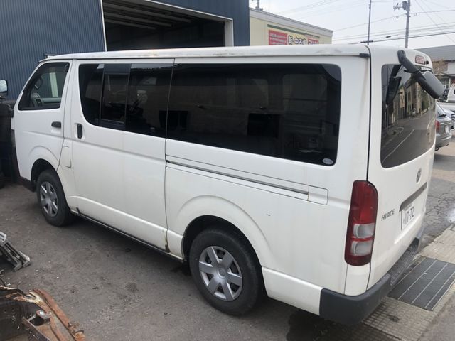 back of car KDH205 - 2007 Toyota HIACE VAN DX - WHITE