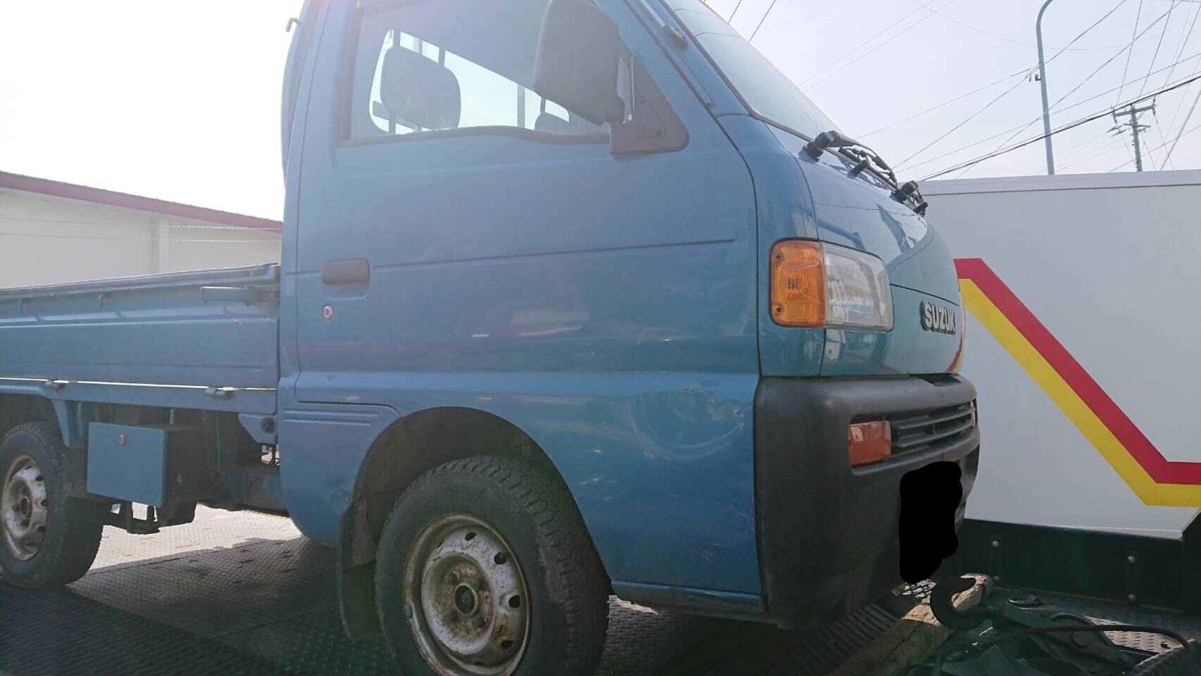 front of car DD51T - 1997 Suzuki CARRY TRUCK  - BLUE