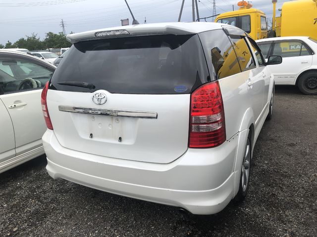 back of car ANE11 - 2003 Toyota WISH Z - PEARL WHITE