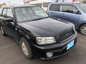 front photo of car SG5 - 2004 Subaru FORESTER Cross Sports 2.0i - BLACK
