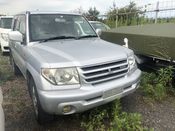 front photo of car H77W - 2002 Mitsubishi PAJERO IO  - SILVER